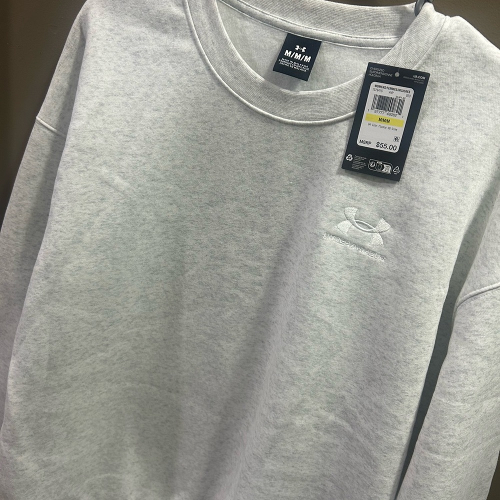 Under Armour Icon Fleece Oversized Crewneck